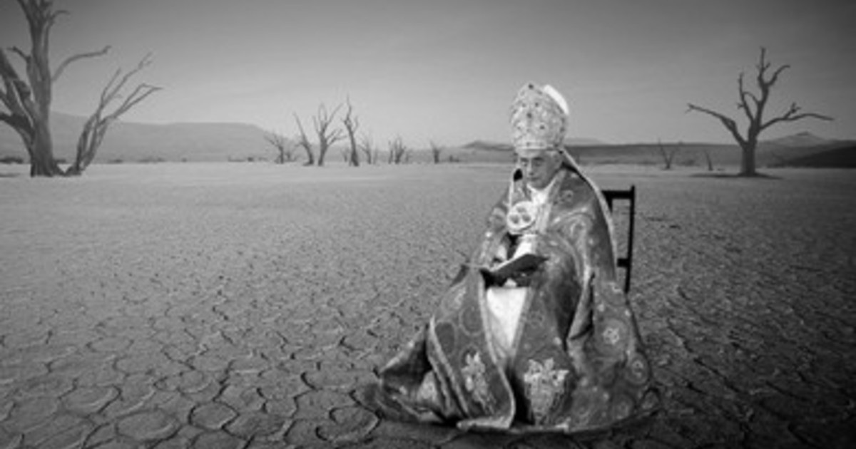 Papa Ratzinger nel deserto